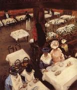 Maurer, Alfred Henry In a Cafe oil painting